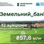 На онлайн-аукціонах передано в суборенду понад 3,4 тис. га державних земель