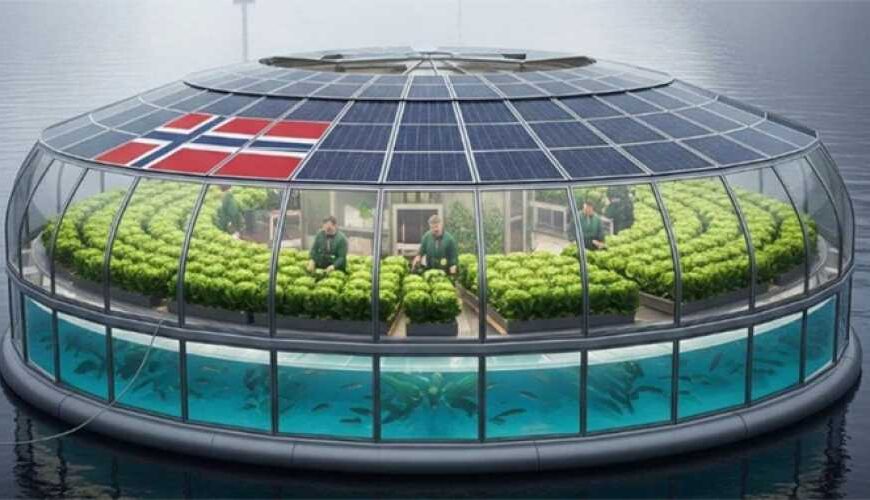 У Норвегії створили плавучу теплицю