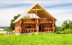 Хочете збудувати будинок своїми руками? Колода в різних ракурсах