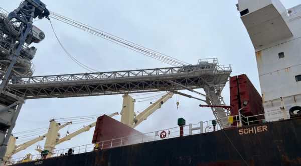 Темпи перевалки збіжжя в портах Одеської області впали